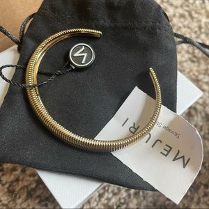 Mejuri vermeil cuff bracelet